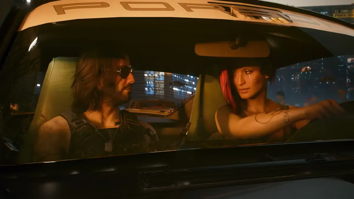 Khung cảnh trong Cyberpunk 2077 từ bộ ảnh chính thức của nhà phát hành