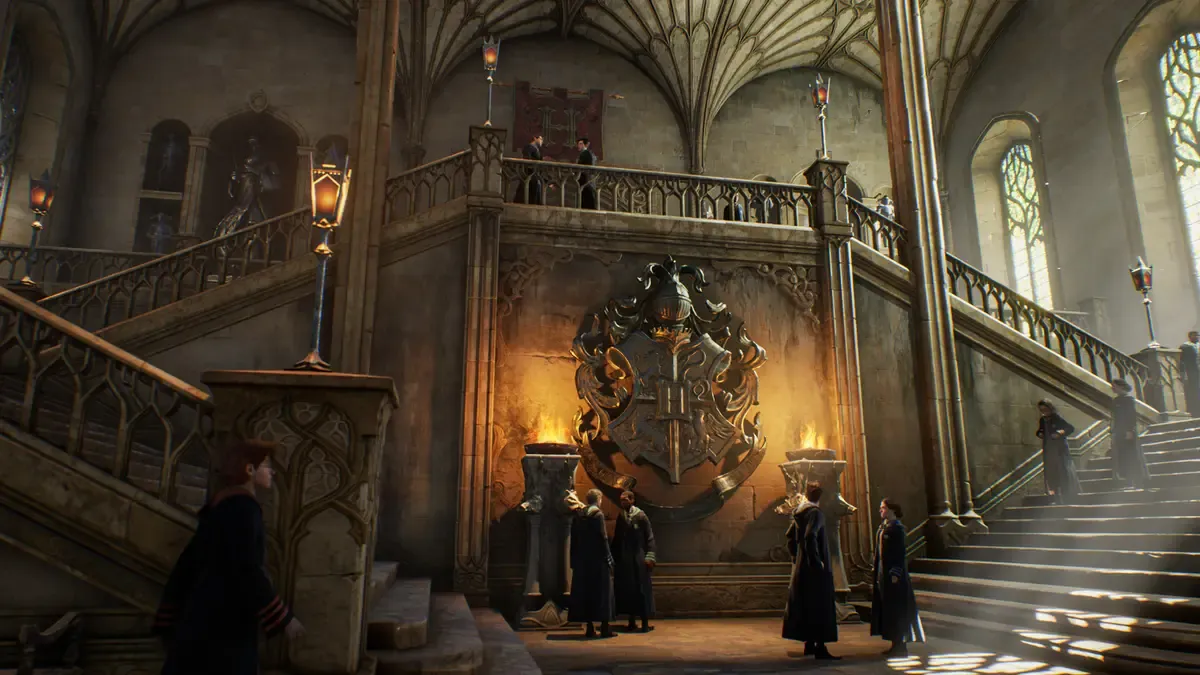 Khung cảnh Hogwarts Legacy từ bộ ảnh quảng bá chính thức trên Steam