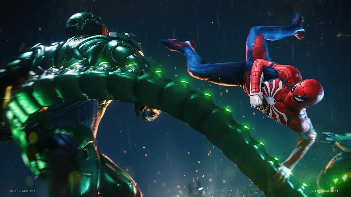 Spider-Man Remastered trong bộ ảnh chính thức của phiên bản PC